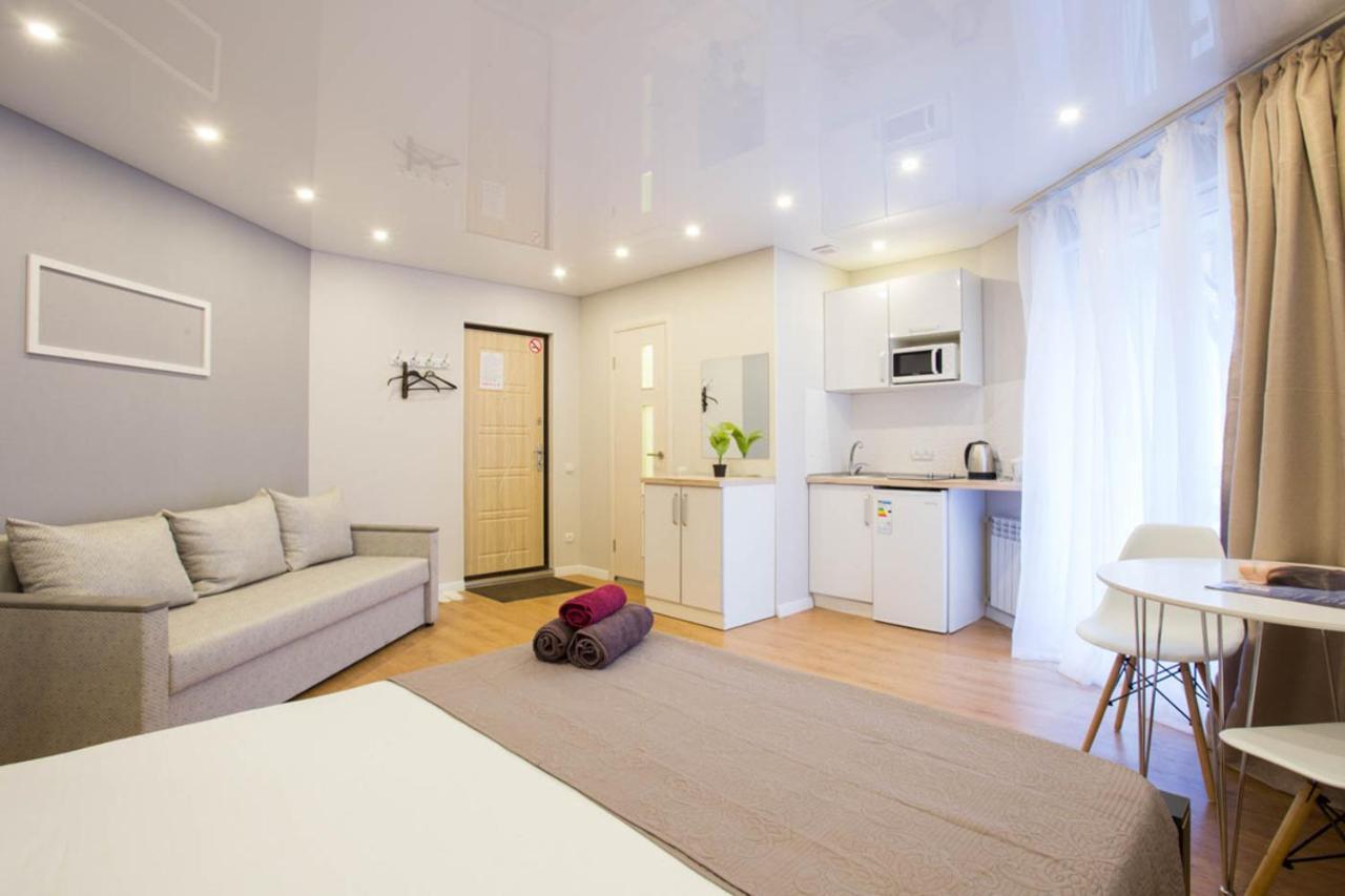 New Studio In The City Center - Mykoly Khvylovoho Str 5-2 Kharkov Luaran gambar